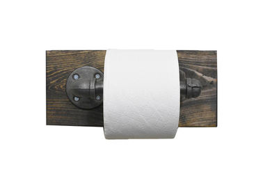 Dekoracyjny styl vintage przemysłowy uchwyt na papier toaletowy do toalety kołnierz podłogowy